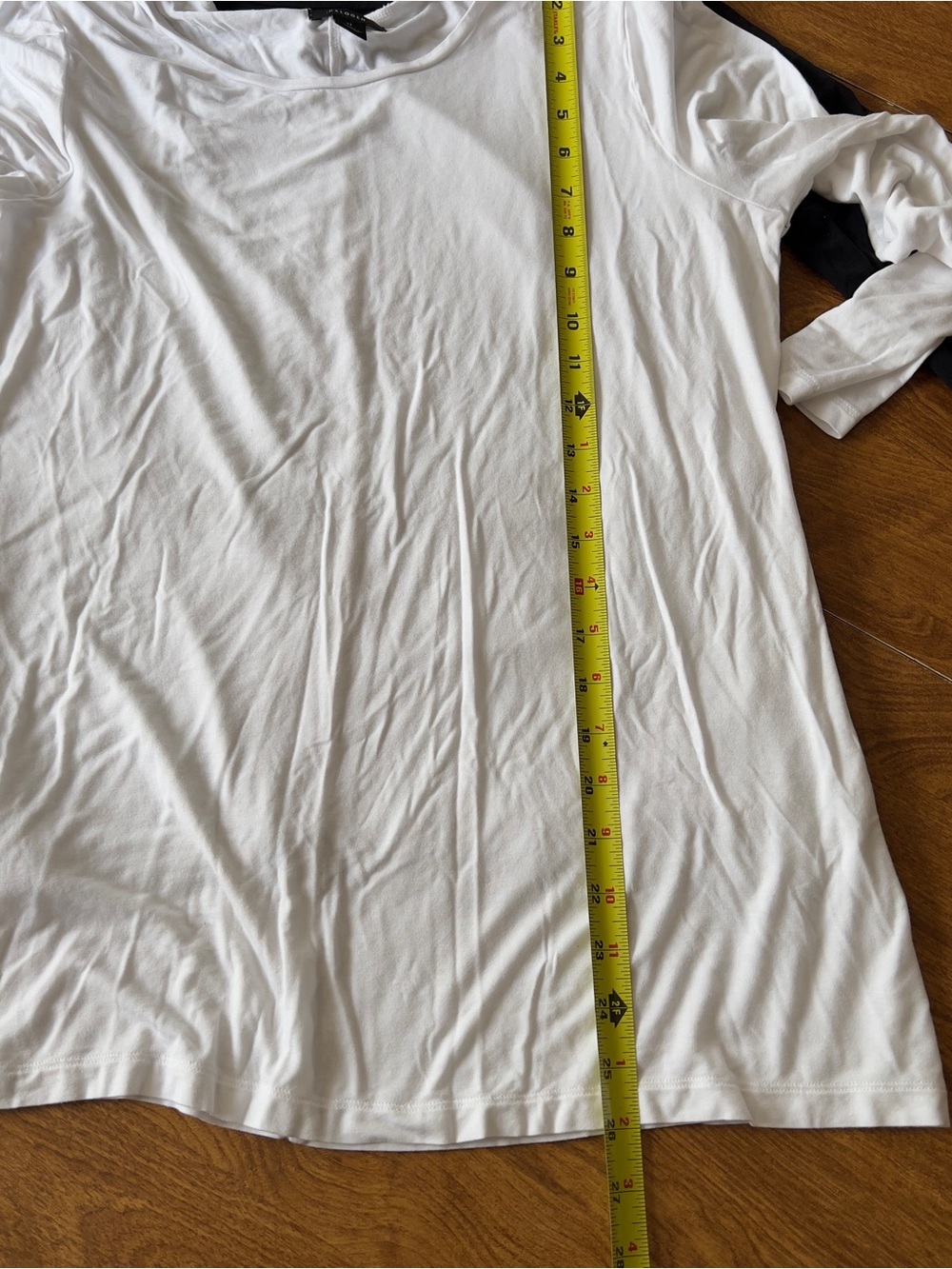 Halogen Women’s Bundle White & Black Stretch Long Sleeve Basic Shirt Top size XL - Picture 10 of 11